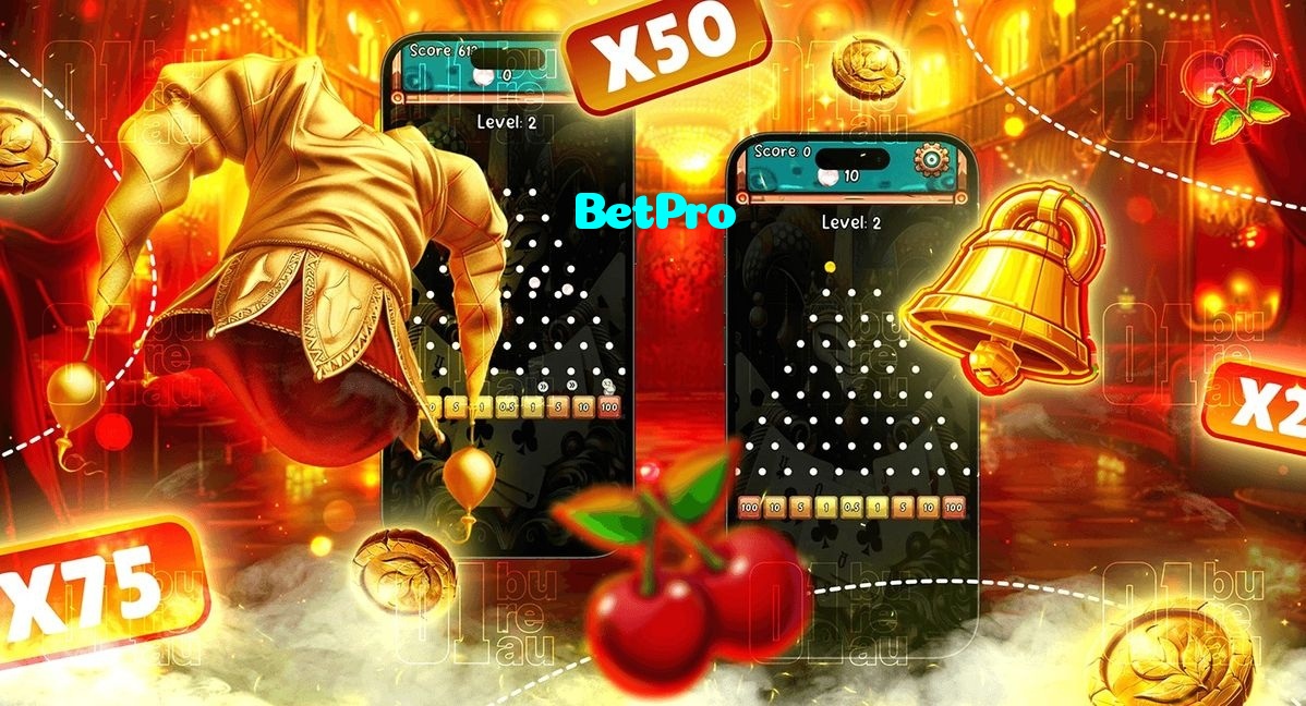 available types of BetPro bet including pre-match live express and system bets