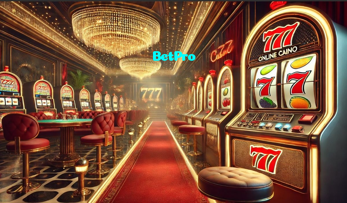 BetPro casino presented on mobile device in Pakistan with slots and live games